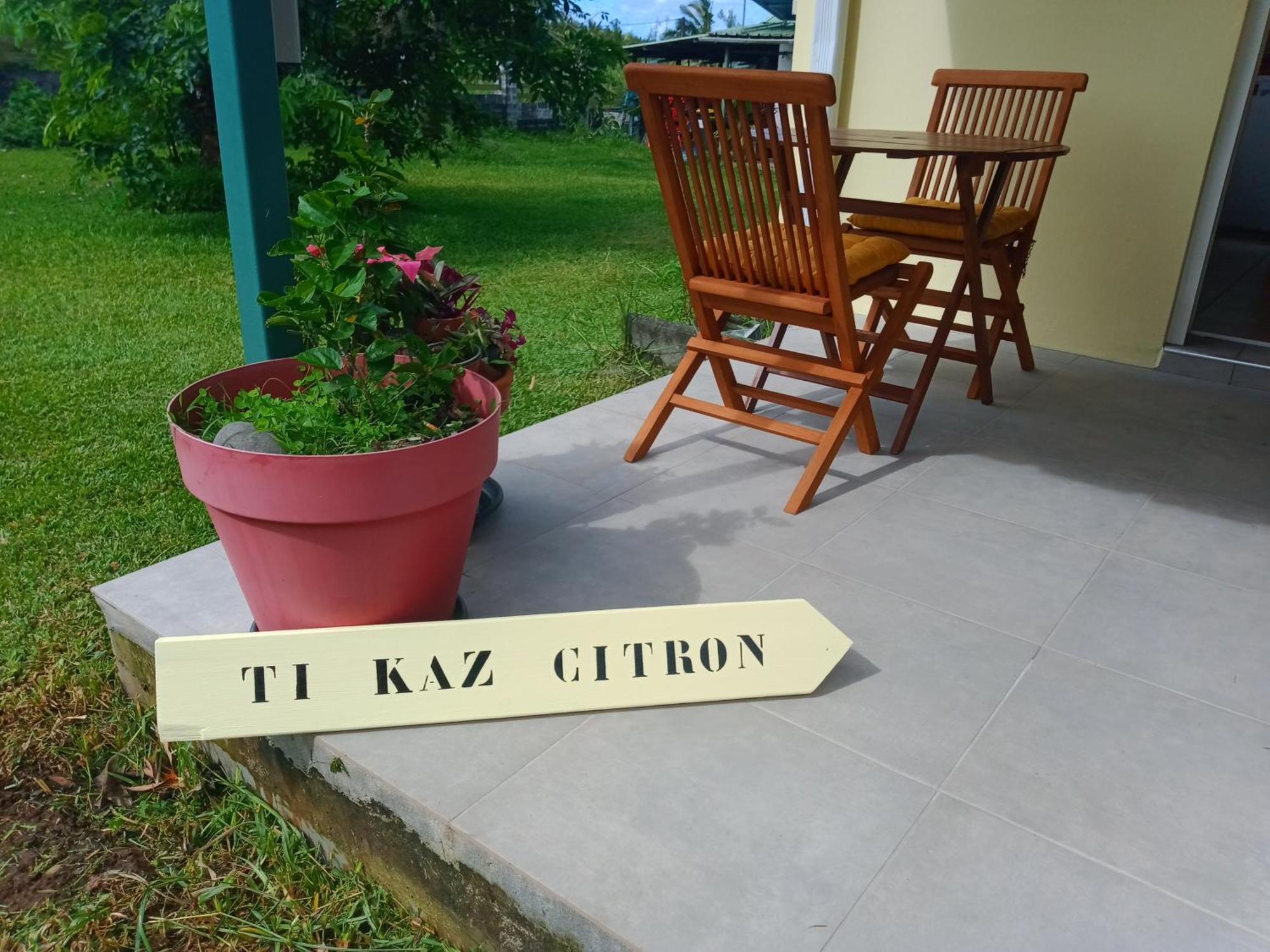 Villa Ti Kaz Citron Sainte-Rose Exterior foto